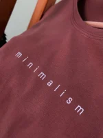 تیشرت طرح  MINIMALISM پنبه باکسی کد 1334 - تصویر 15