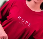 تیشرت طرح  HOPE پنبه باکسی کد 1345 - تصویر 11