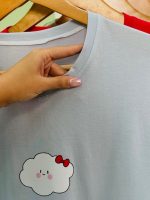 تیشرت طرح ابر جنس پنبه کد 1370 - تصویر 9