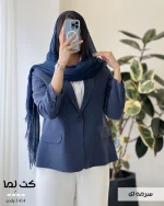 کت لما جنس سیلک لایوسل ترک کد 1414 - تصویر 4