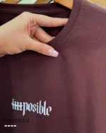 تیشرت POSSIBLE 2 بیسیک باکسی کد 1402 - تصویر 10