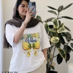 تیشرت مدل LEMON پنبه باکسی کد 1412