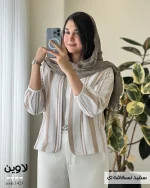 مدل لاوین جنس لینن کنفی کد 1423 - تصویر 6