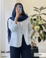 کت لما جنس سیلک لایوسل ترک کد 1414 - تصویر 13