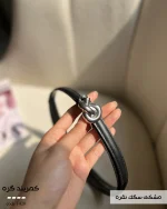 کمربند مدل گره چرم دور دوخت کد 1420 - تصویر 2