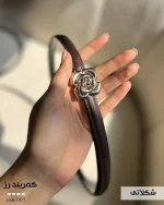 کمربند مدل رز 2 چرم دور دوخت کد 1426 - تصویر 5
