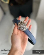 کمربند مدل رز چرم دور دوزی کد 1393 - تصویر 3
