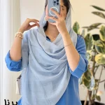 شال مدل پرنا جنس نخ پنبه کد 1390