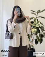 کت لما جنس سیلک لایوسل ترک کد 1414 - تصویر 8