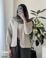 حراج مدل سارا جنس لایت کد 1405 - تصویر 4
