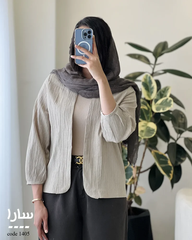 حراج مدل سارا جنس لایت کد 1405 - تصویر 4