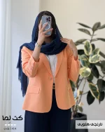 کت لما جنس سیلک لایوسل ترک کد 1414 - تصویر 5