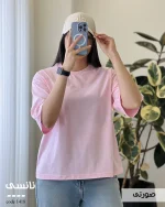 تیشرت نانسی جنس پنبه یک رو ۱۰۰٪ کد 1418 - تصویر 8