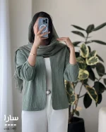 حراج مدل سارا جنس لایت کد 1405 - تصویر 2