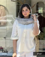 شومیز مدل یلدا جنس لایوسل سیلک ترک کد 1387
