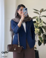 کت ثمین جنس کرپ اسکافیلد کد 1424 - تصویر 8
