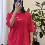 تیشرت طرح چشمک جنس پنبه کد 1386