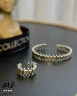 ست دستبند و انگشتر مدل آرام کد 1391 - تصویر 2