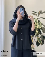 شومیز دلارام جنس پری کد 1425 - تصویر 6
