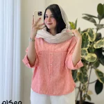 شومیز مهکام جنس لنین زارا آنزیم شور شده کد 1457