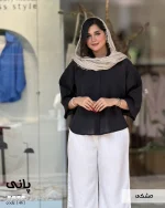 شومیز پانی جنس پری شیشه ای کد 1461 - تصویر 9