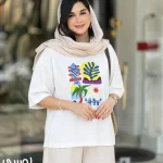 🍒 تیشرت مدل لوسی پنبه نخ 28 کد 1445