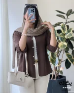 کیف مدل یگانه چرم مصنوعی وارداتی کد 1440 - تصویر 6