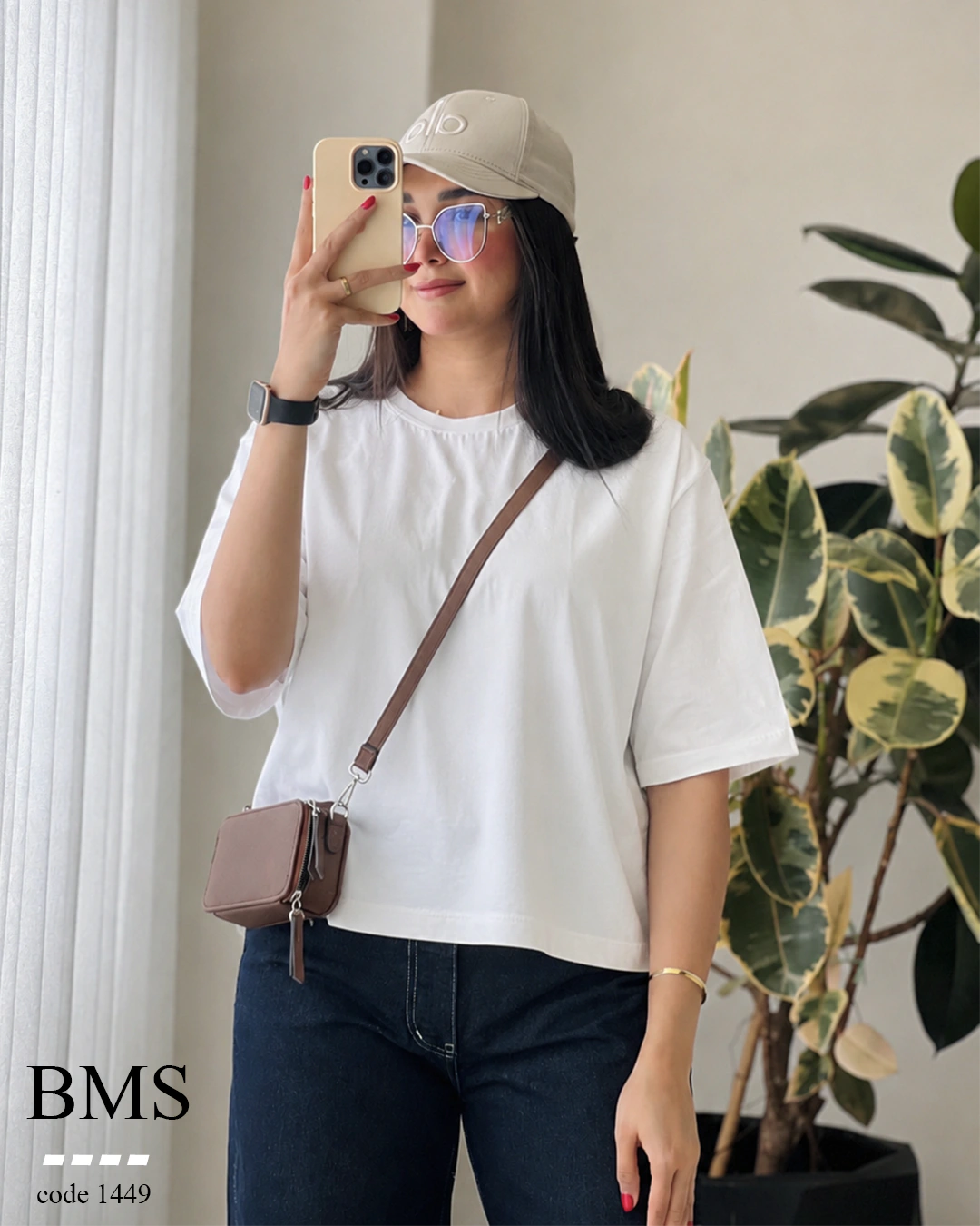 345345354 🍒 تیشرت بیسیک مدل BMS پنبه کد 1449 - تصویر 1