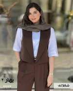 ژیله بهار ۲ جنس کرپ کد 1438 - تصویر 6