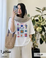 تیشرت مدل سامر 1 پنبه نخ 28 کد 1432 - تصویر 7