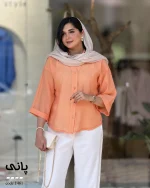 شومیز پانی جنس پری شیشه ای کد 1461 - تصویر 8