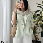 کت شیدا جنس لینن جودون  کد 1447
