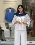 شومیز پانی جنس پری شیشه ای کد 1461 - تصویر 7