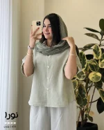مدل نورا جنس لنین آنزیم شور شده کد 1450 - تصویر 5