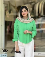 مدل طلا جنس پری سیلک کد 1451 - تصویر 3