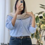 شومیز السانا جنس نخ تترون کد 1443
