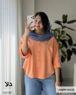 شومیز دلا جنس پری ایر کد 1465 - تصویر 6