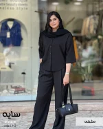 شومیز سایه جنس پری سیلک کد 1442 - تصویر 5
