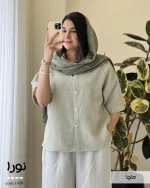مدل نورا جنس لنین آنزیم شور شده کد 1450 - تصویر 12