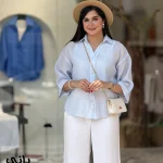 شومیز پانی جنس پری شیشه ای کد 1461