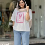 🍒 تیشرت مدل لوسی پنبه نخ 28 کد 1445