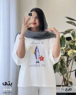 🍋 تیشرت مدل بتی جنس نخ پنبه کد 1433 - تصویر 10