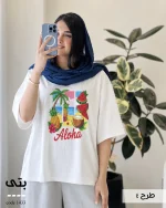 🍋 تیشرت مدل بتی جنس نخ پنبه کد 1433 - تصویر 4