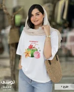 🍒 تیشرت مدل لوسی پنبه نخ 28 کد 1445 - تصویر 9
