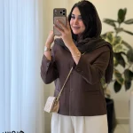 کت مدل هرمس جنس صوفیا لینن کد 1489
