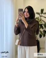کت مدل هرمس جنس صوفیا لینن کد 1489