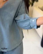 مدل ستاره نخ پنبه لینن انزیم شور شده کد 1491 - تصویر 9