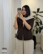 کت مدل رامک جنس نخ پنبه ۱۰۰٪ لینن درجه یک کد 1517 - تصویر 9