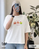 🍋 تیشرت مدل لورا جنس نخ پنبه کد 1469 - تصویر 11