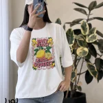 🍋 تیشرت مدل لورا جنس نخ پنبه کد 1469